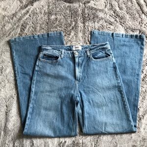 NWOT Paige high rise wide leg jeans sz 31